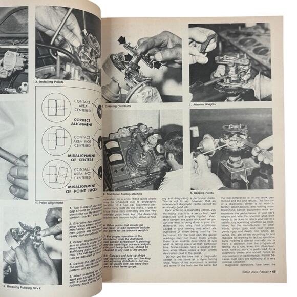 VTG 1975 Petersen’s "How To Tune Your Car" 3rd ED. Softcover Manual Car Repair - Picture 12 of 14